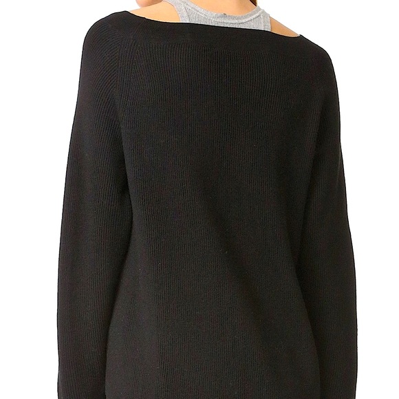 T ALEXANDER WANG V-Neck Sweatwer With Tank Trim - Picture 9 of 14